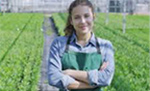 Woman in field